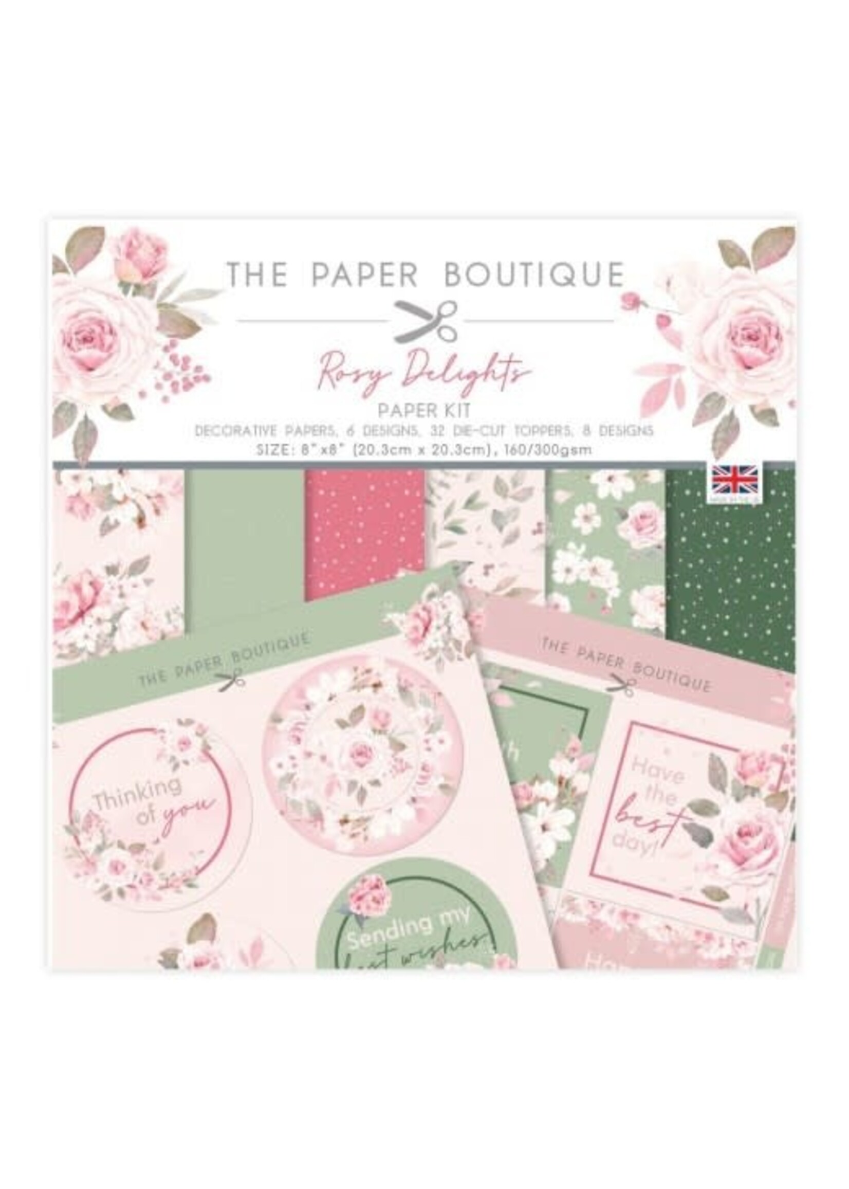 The Paper Boutique Rosy Deligths Paper Kit