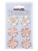 Hobbyfun FLORELLA-Blüten zart-rosa, 3,5cm Omschrijving 3866051