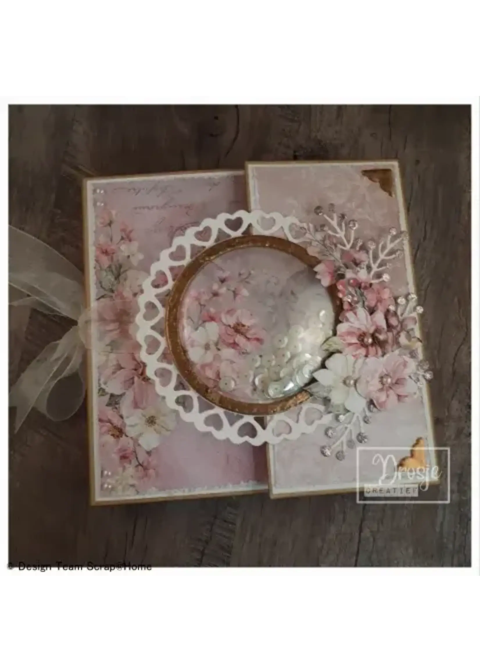 Moederdag kaart van Drosje met patroon "mam"