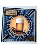 Mannenkaart met labels