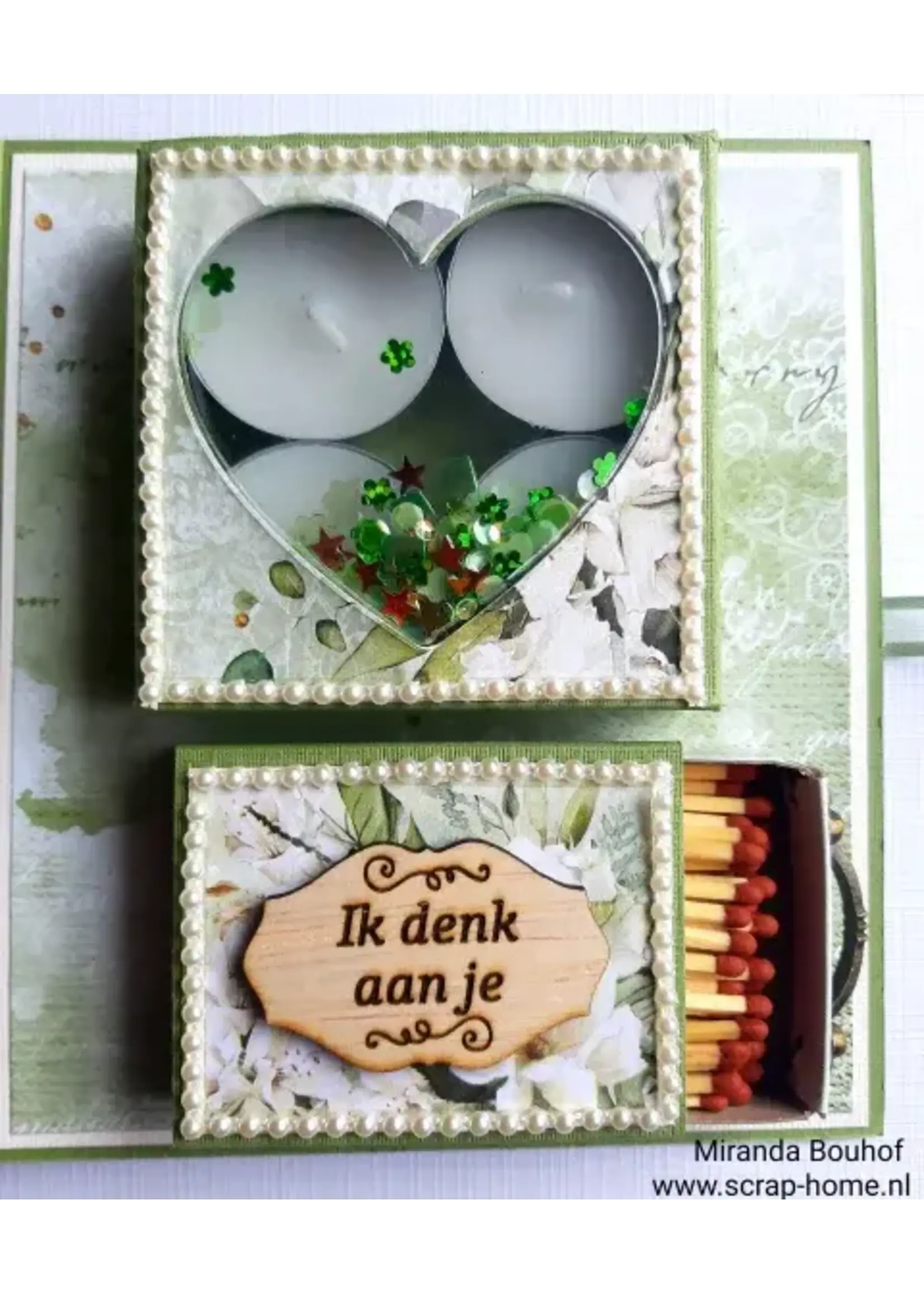 Elk lichtje is sterker.... Kaart incl. digitaal plaatje
