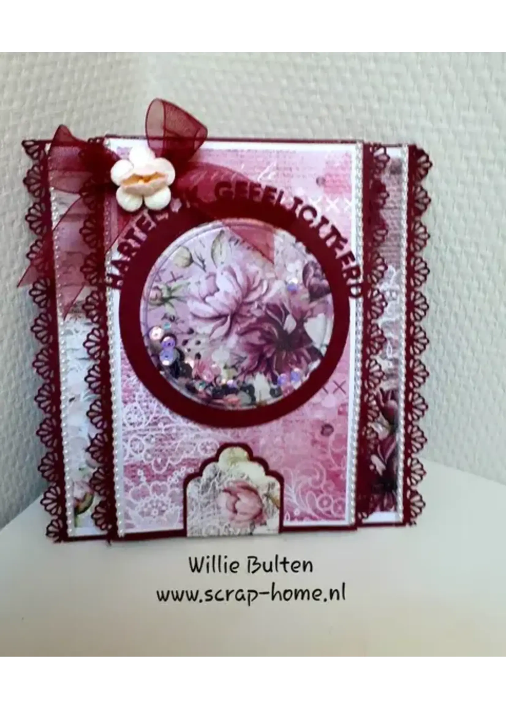 Kaart met verborgen pockets en labels