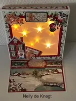 Easel Kerstkaart met Lichtjes Nelly