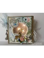 Kerstboek Kaart met Verlichting Lidy