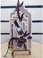 Mannen kaart met pop up