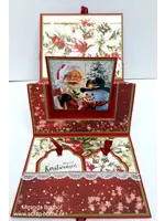 Kerst Draaiplaatjes Kaart incl. digitale kerstmannen plaatjes