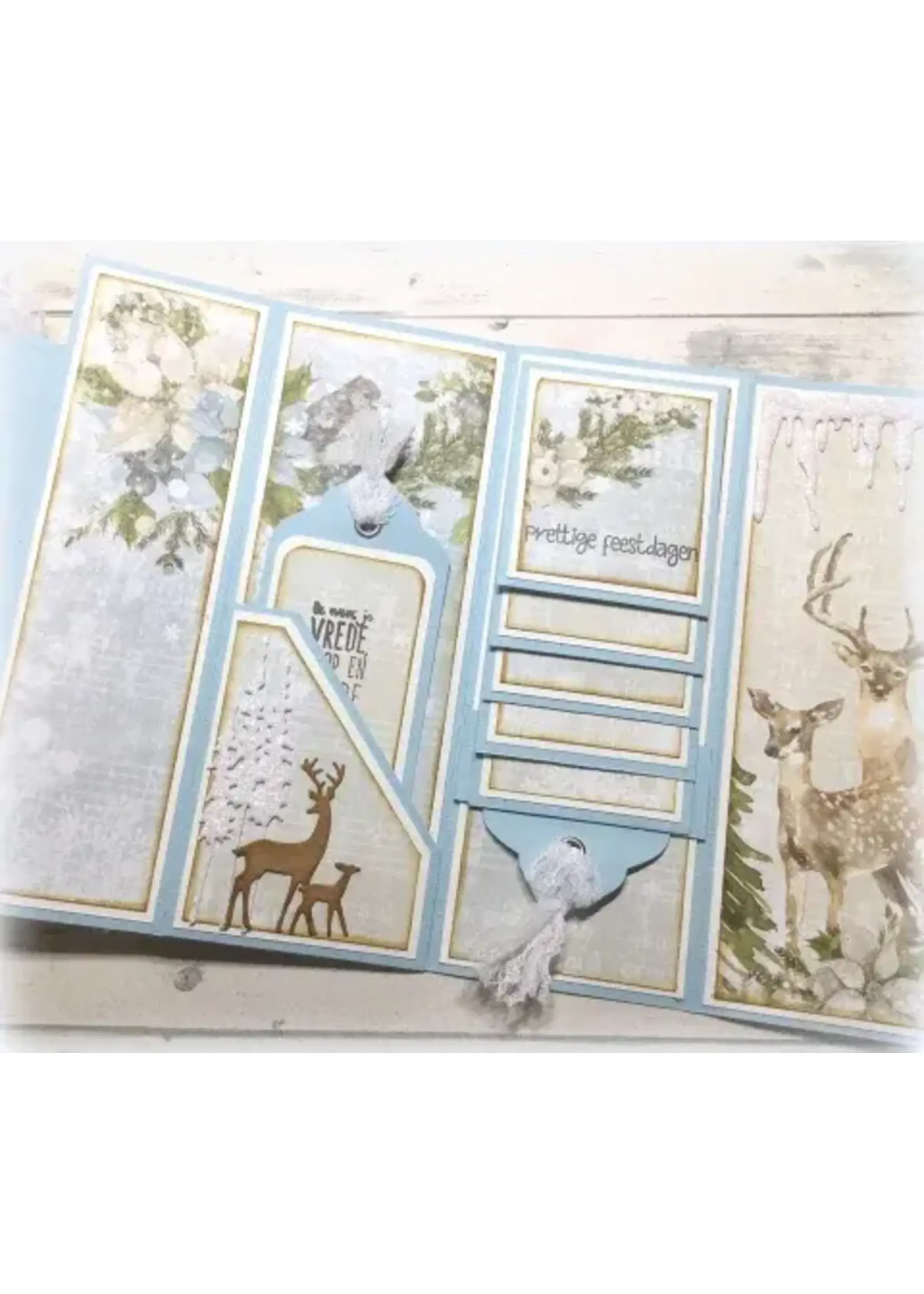 Kaart met Waterval en Label