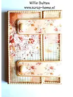 Kaart met 2 schudgedeeltes