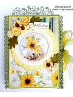 Cadeau Kaart met Envelop met 3- luik