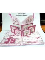 Pop-up kaart vele vakjes