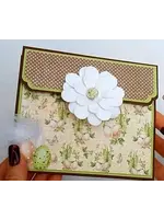 Kaart envelop met labels