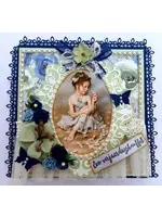 MDF Tasje met Kaarten en Labels