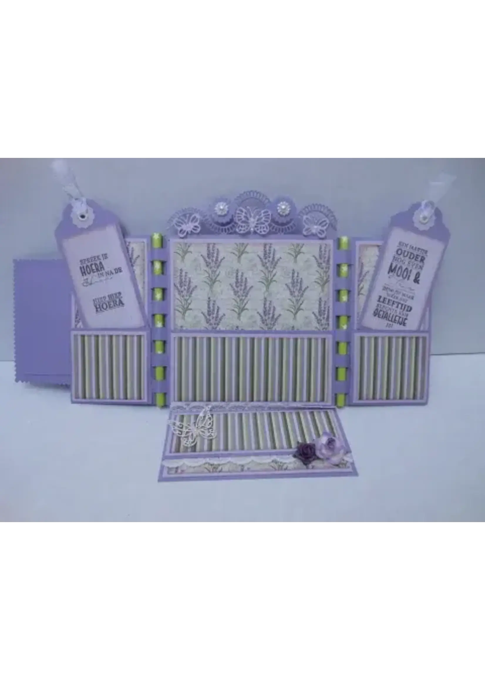 Rietjes Easelkaart met Labels