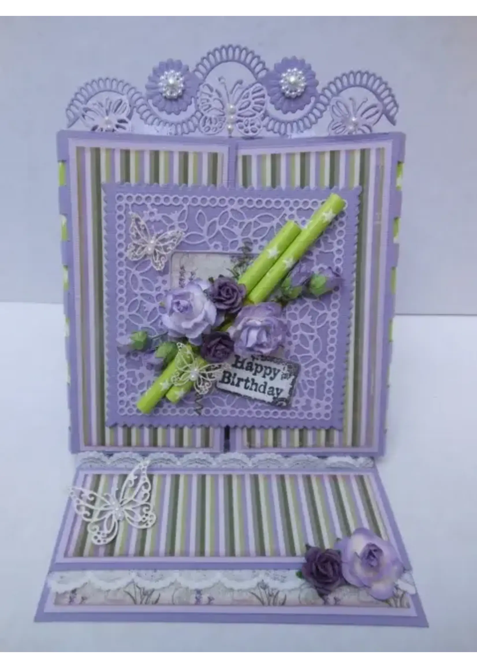 Rietjes Easelkaart met Labels