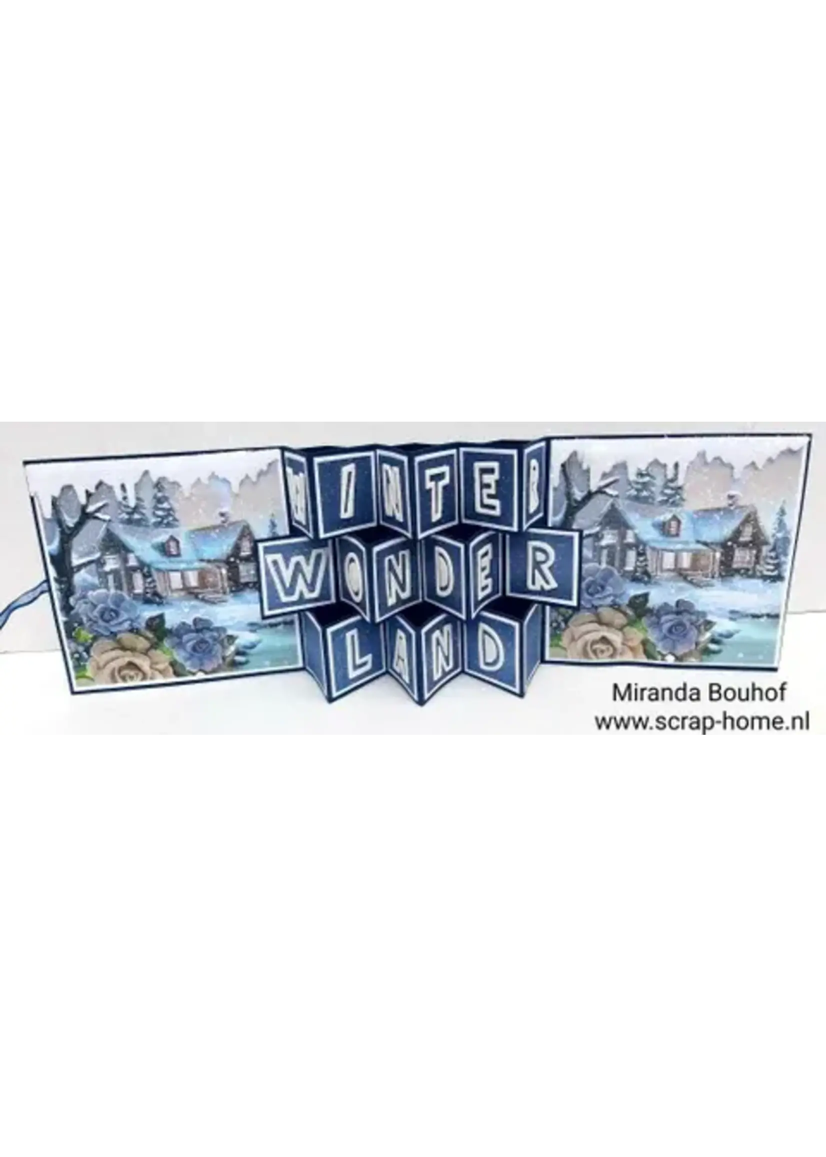 Winter Wonderland Blokjes Kaart