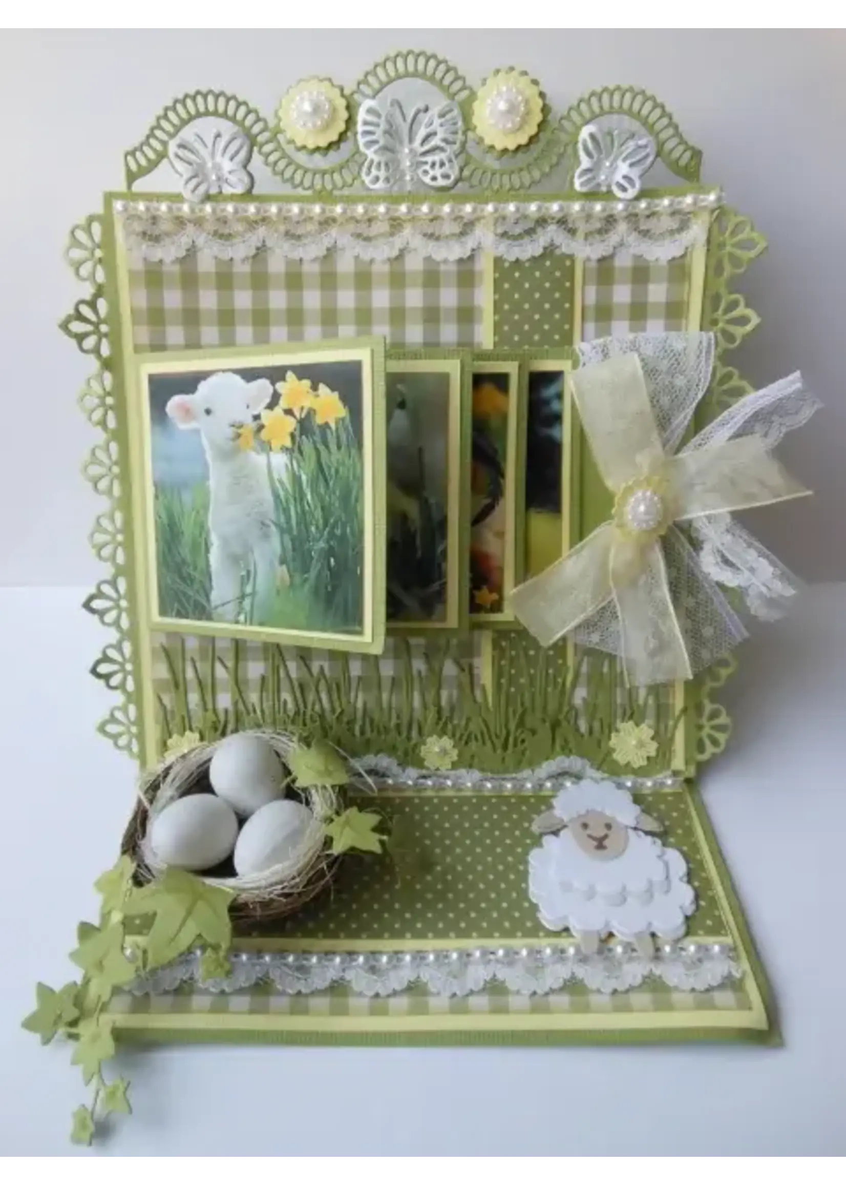 Lentekaart met Waterval, incl. gratis digitale plaatjes