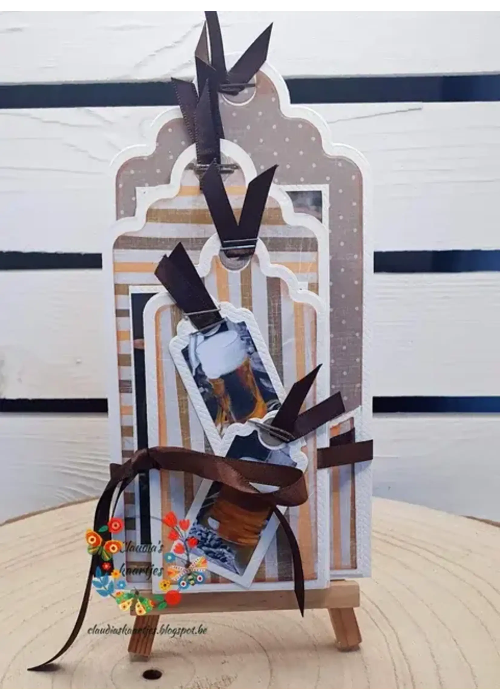 Mannen kaart met pop up