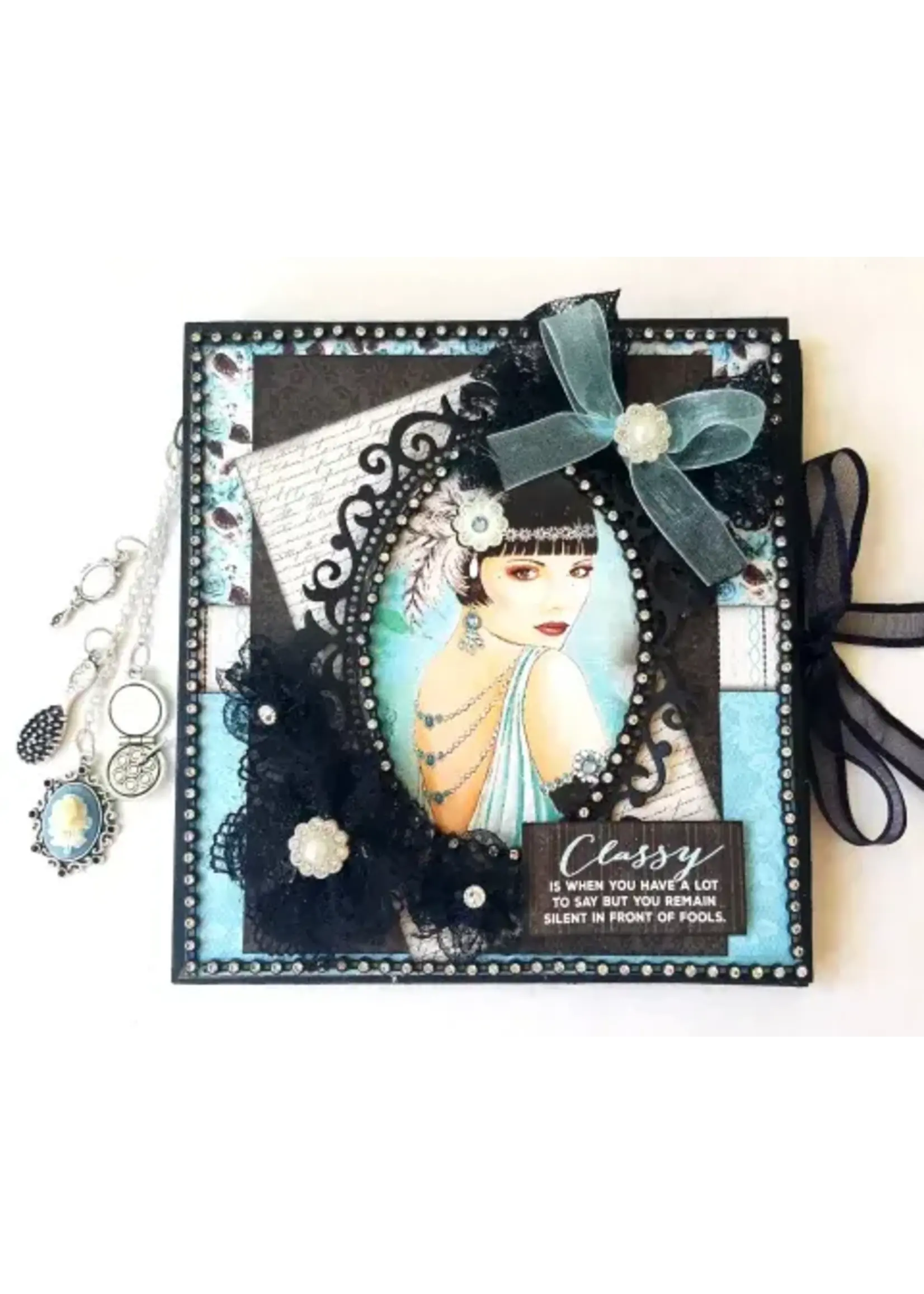 Kaart Glossy Girl