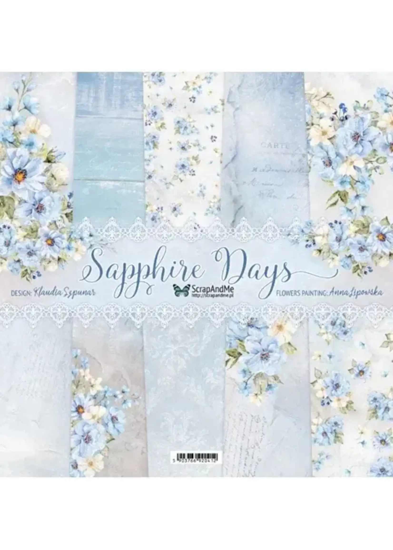 Rosy days/sapphire Album ontwerp Louise