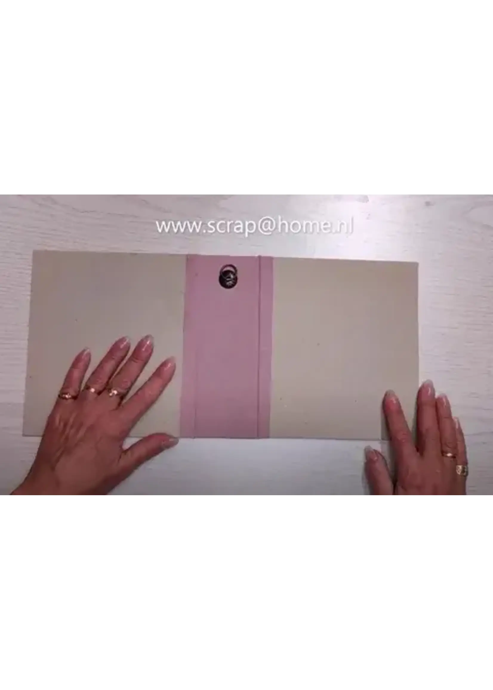 Basic album maken , gefilmde stap voor stap video