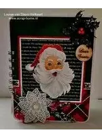 Dear santa mini album Digitale gefilmde workshop