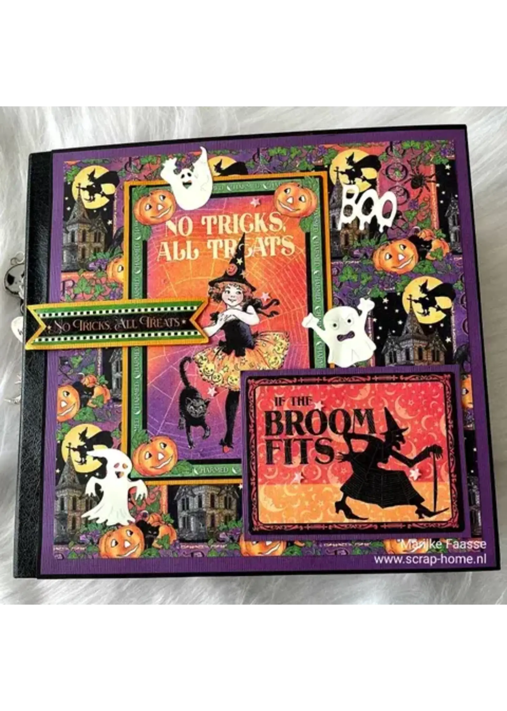 Halloween Album Charmed ontwerp Marijke Faasse