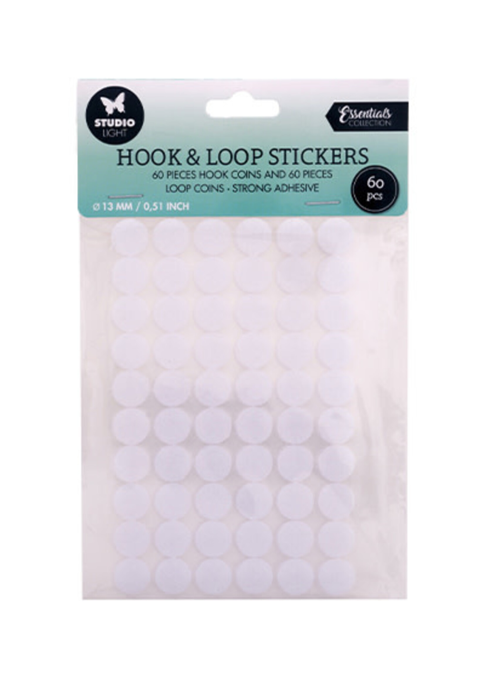 Studio Light SL-ES-HLOOP02 - HOOK & LOOP stickers Round Essential Tools nr.02