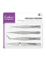 Crafters Companion Crafter's Companion Precision Tweezers (4pcs) (CC-TOOL-TWEEZ4)