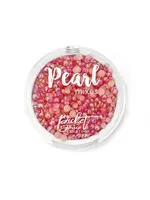 Picket Friends Gradient Flatback Pearls Bright Pink & Coral (PM-100)