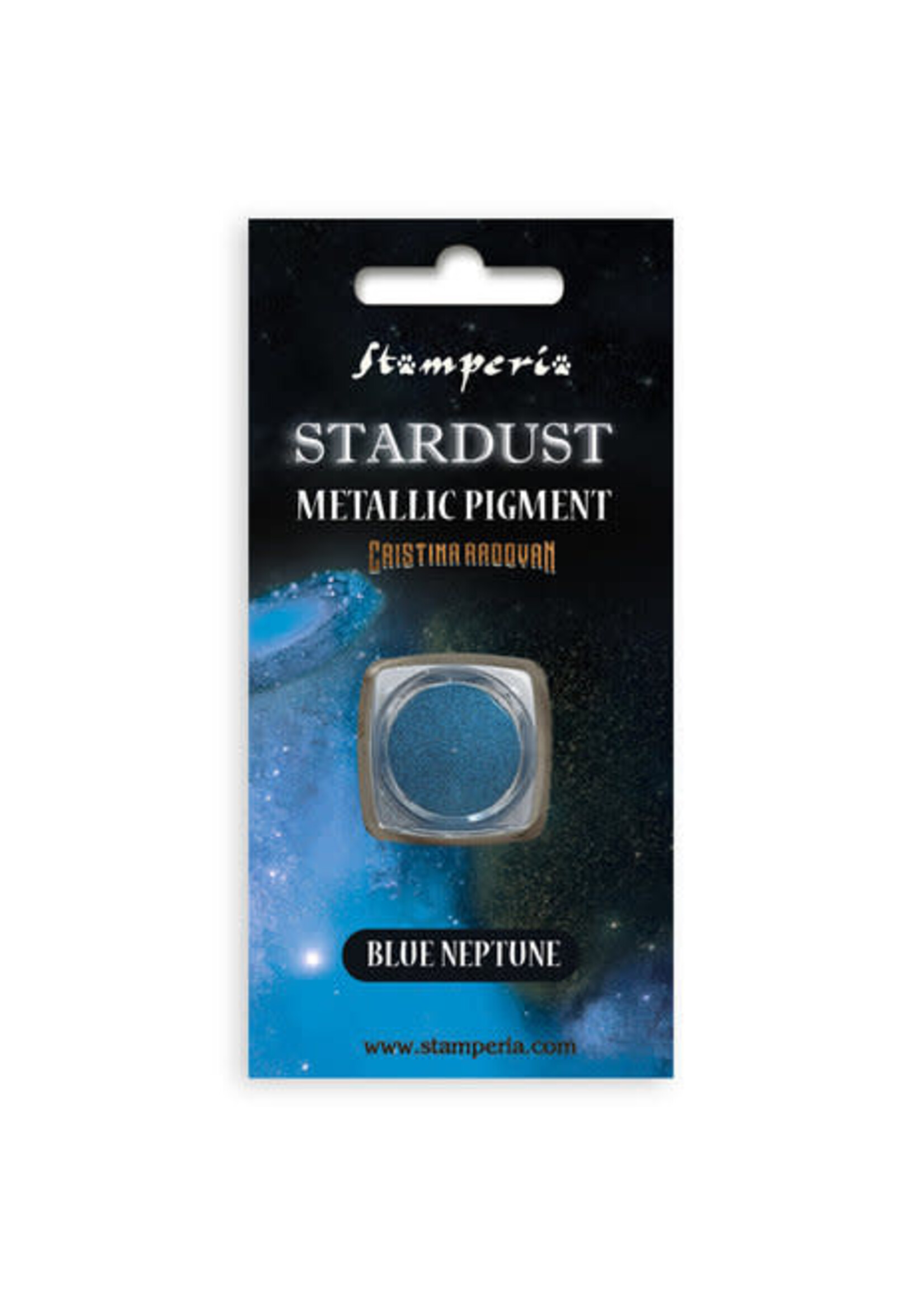 Stamperia Stardust Metallic Pigment Blue Neptune 0,5g (KAPRB06)