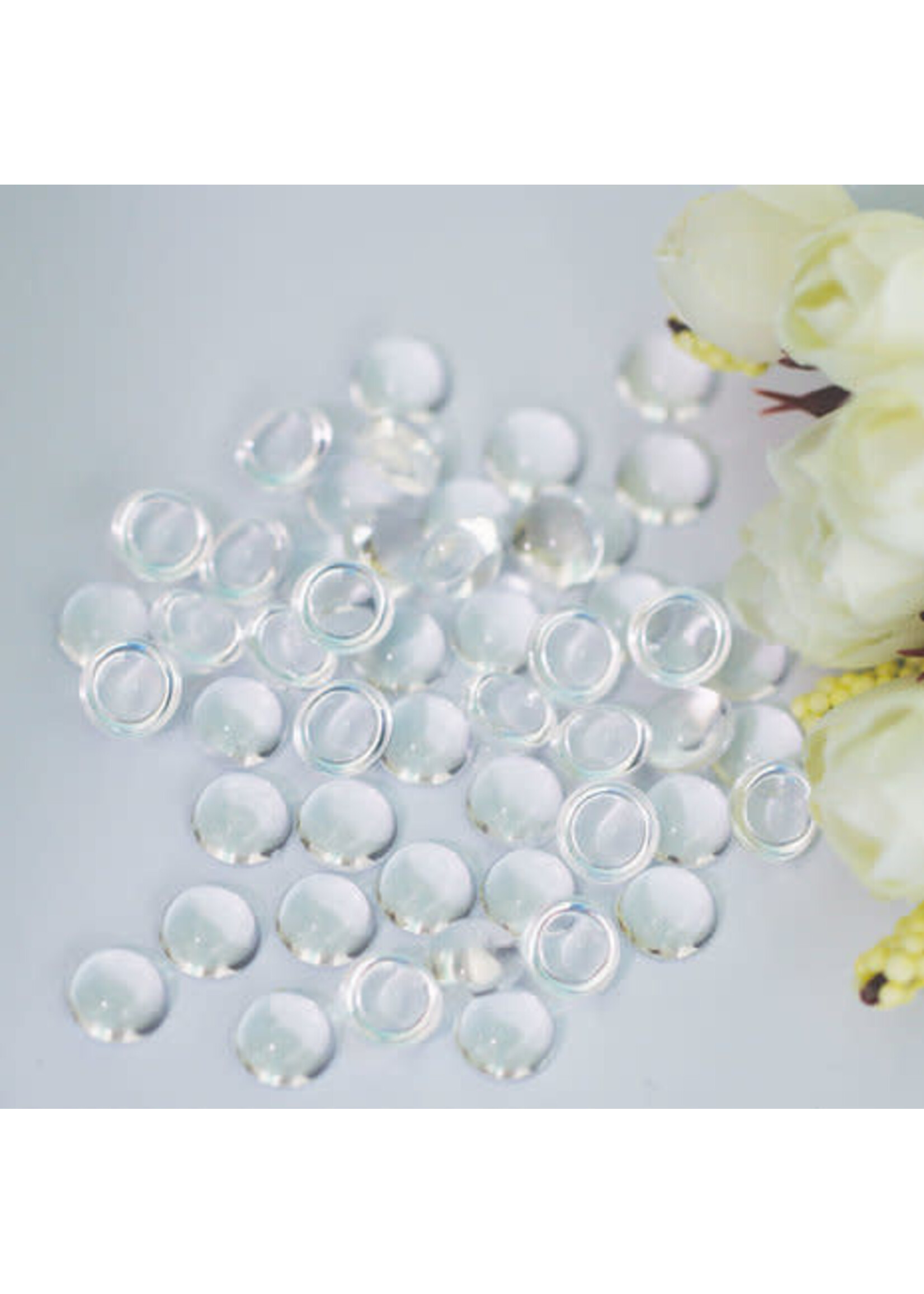 Dress my craft Droplets Clear Water 4 (50pcs) (DMCFA4386)