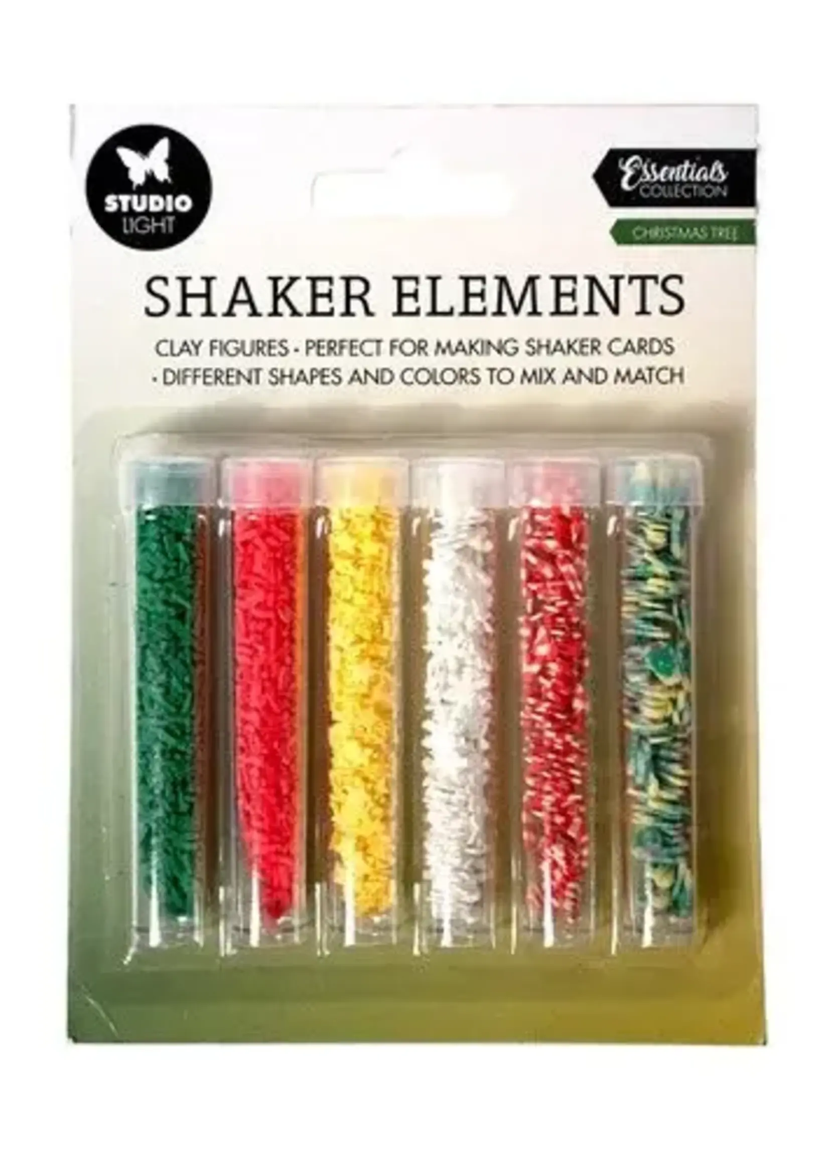 Studio Light Shaker Elements Christmas Tree (6pcs) (SL-ES-SHAKE02
