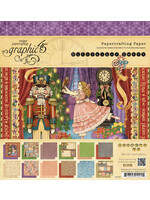 Graphic45 Nutcracker Sweet 8x8 Inch Paper Pad (4500562)