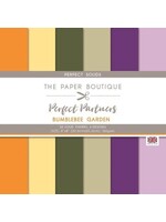 the paper boutique Perfect Partners Bumblebee Garden 8x8 Inch Solid Papers (PB1626)