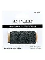 spellbinders Black Hemp Cord (SCS-260)