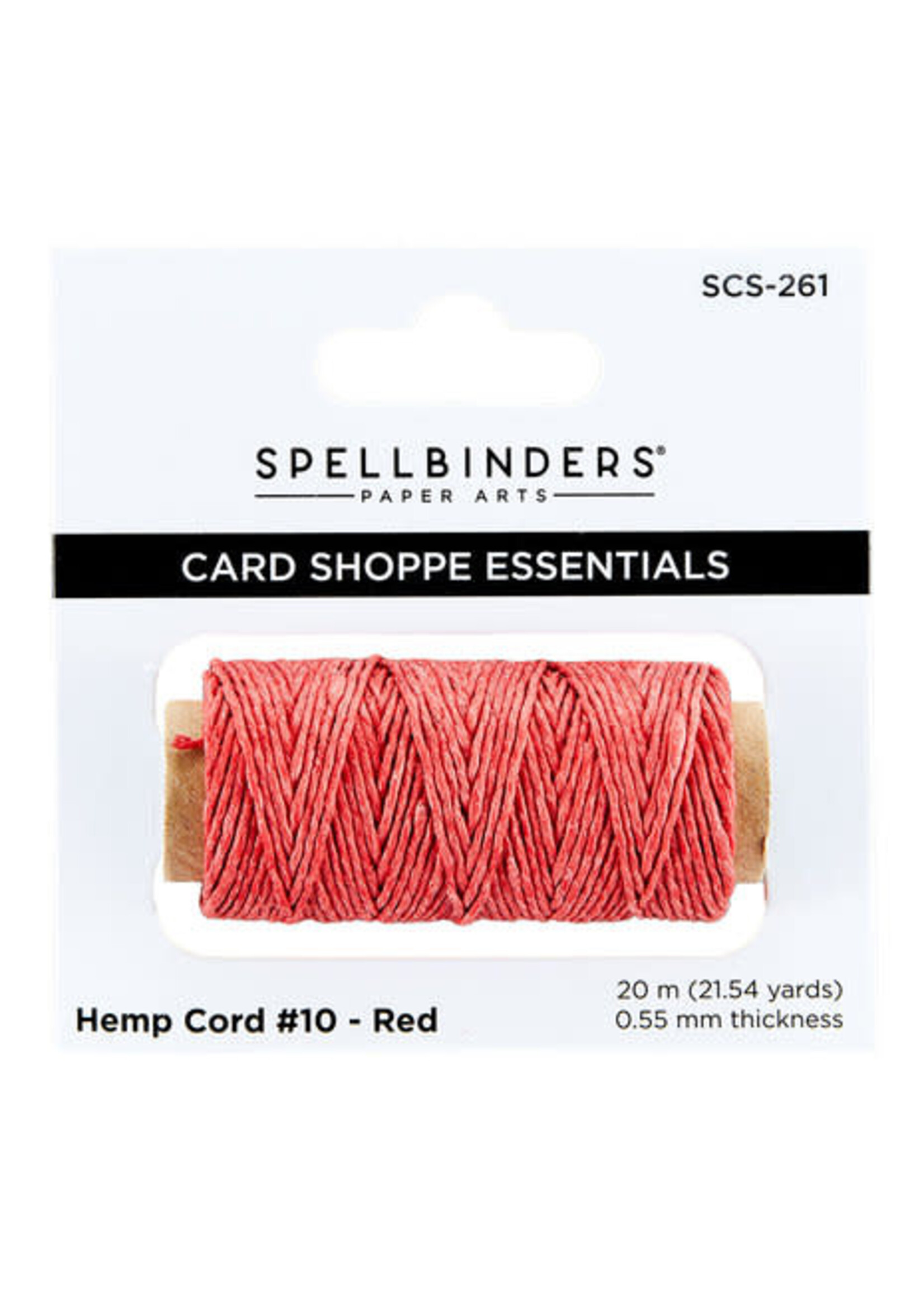spellbinders Red Hemp Cord (SCS-261)