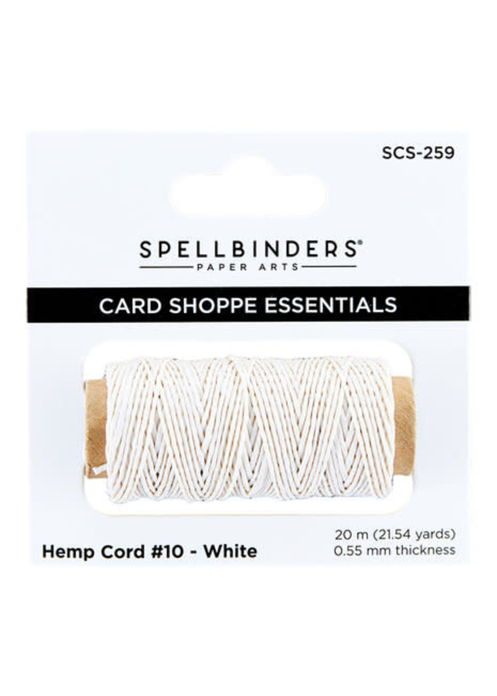 spellbinders White Hemp Cord (SCS-259)