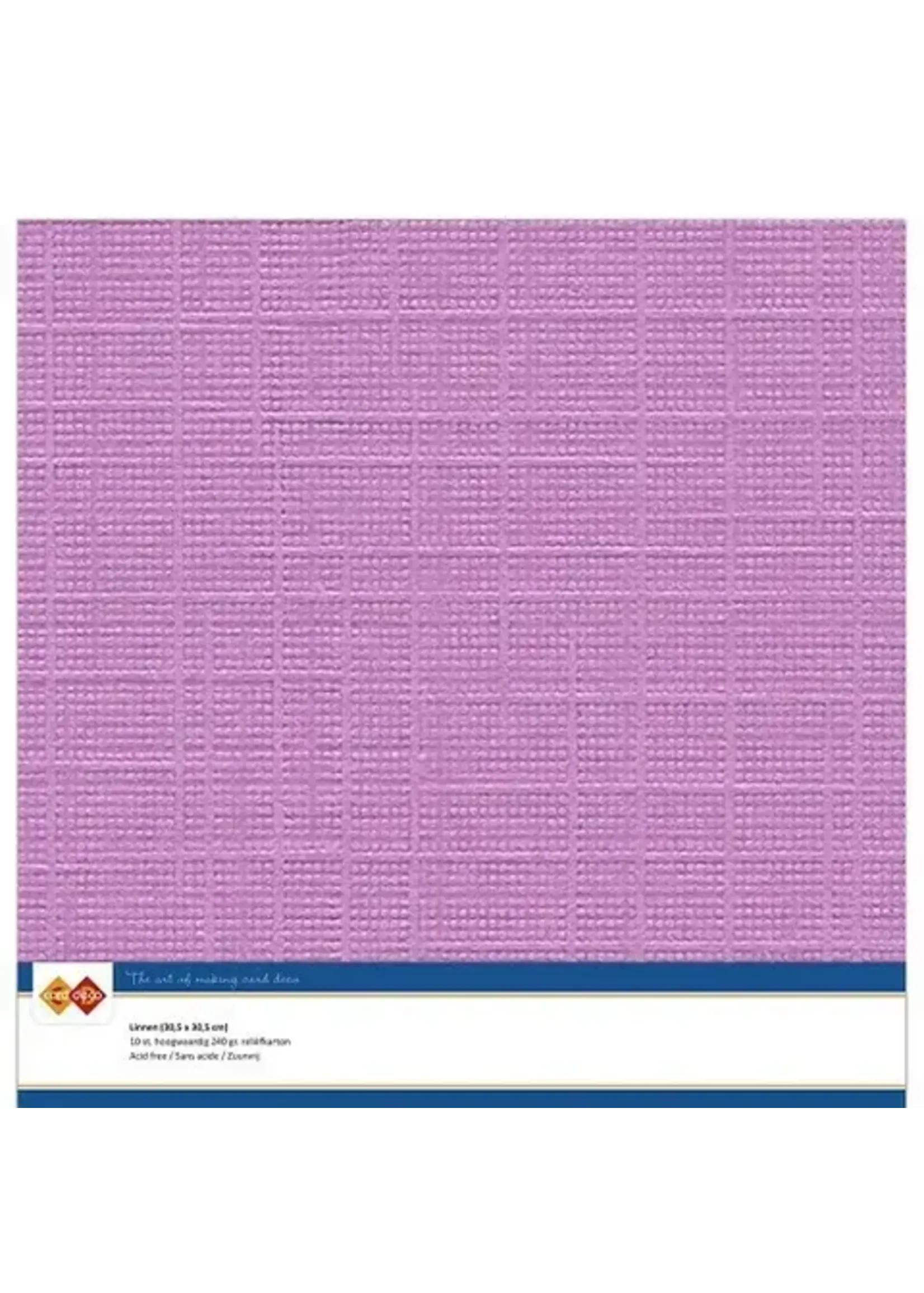 carddeco Cardstock F Fuchia Paars