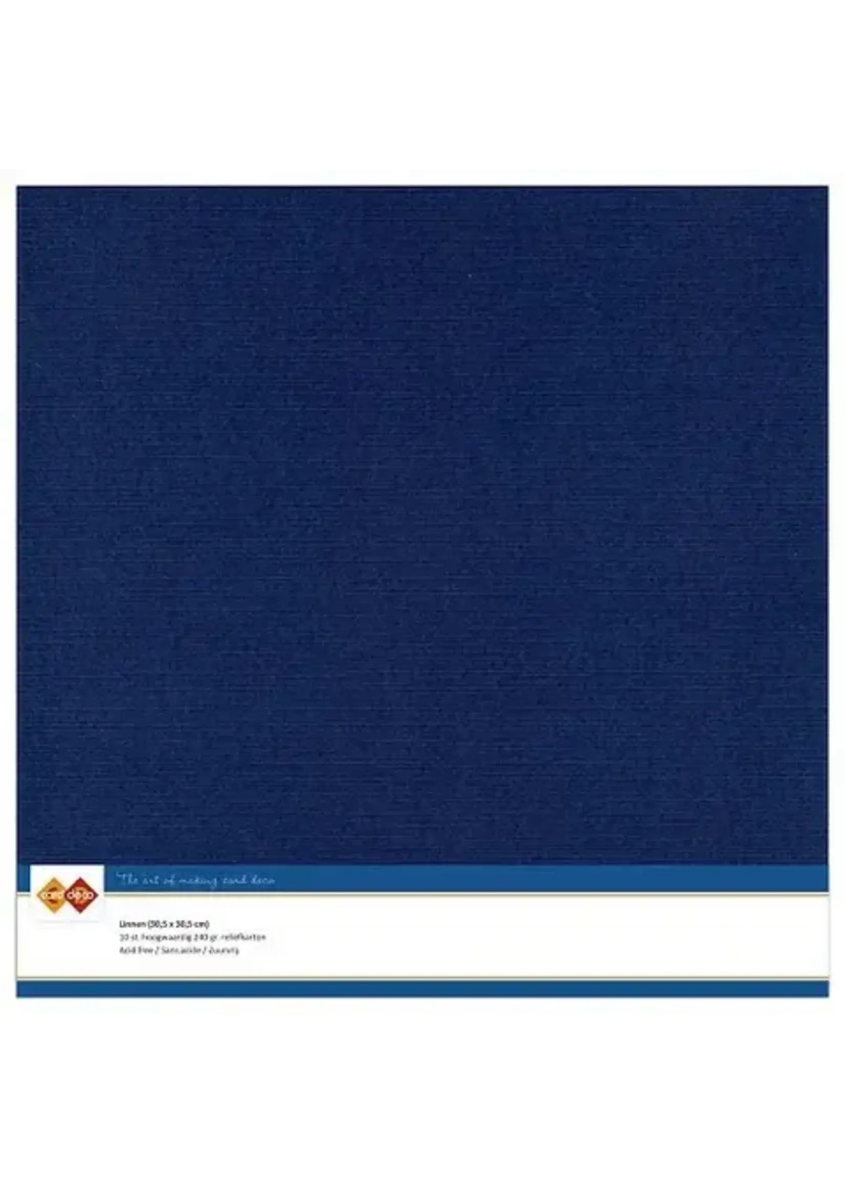 carddeco Cardstock F Donker Blauw