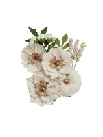 Painted Floral Flowers Blank Canvas (12pcs) (658533)