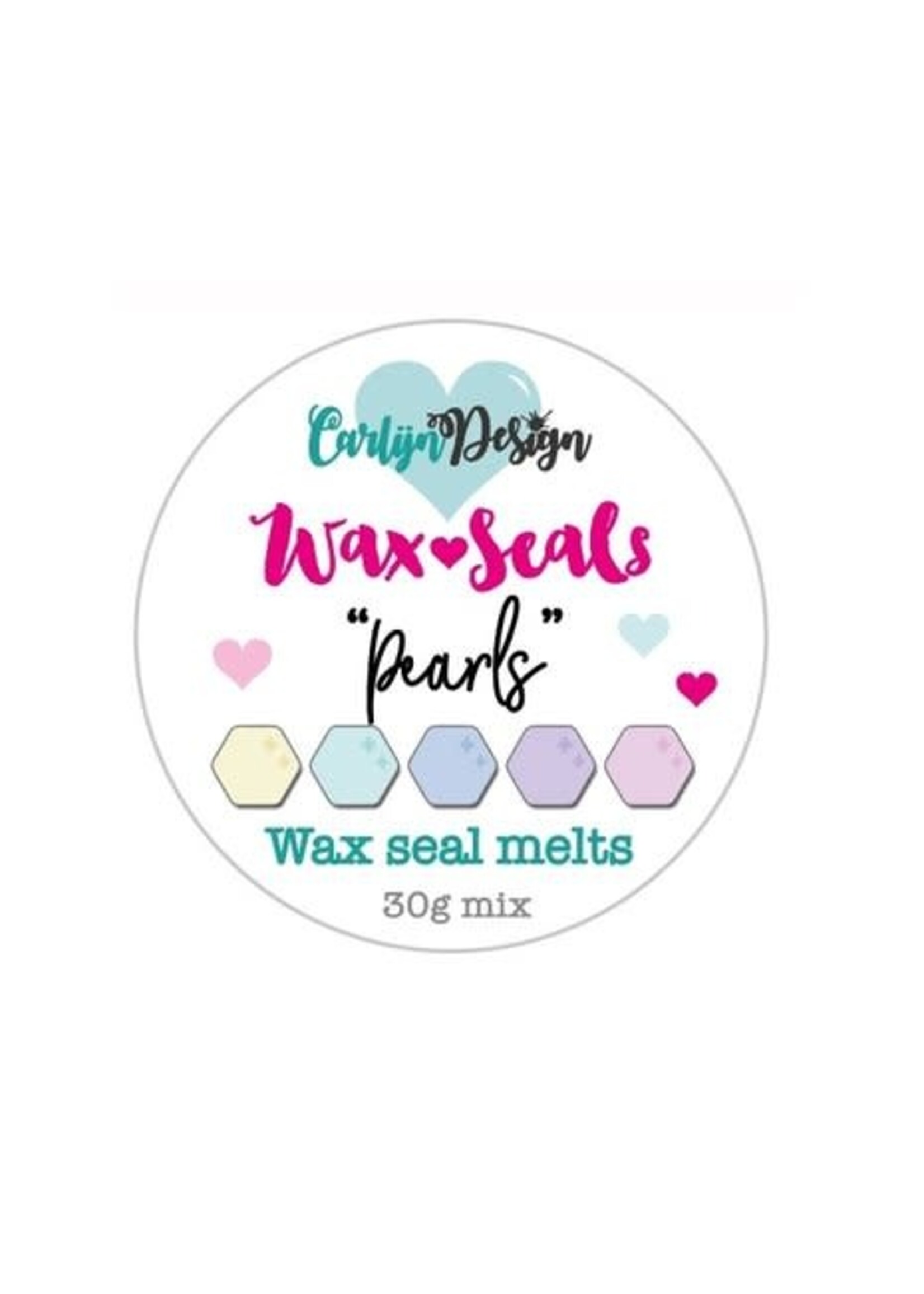 Carlijn Design Wax Seal Melts "Pearls" 30g (CDWX-0006)