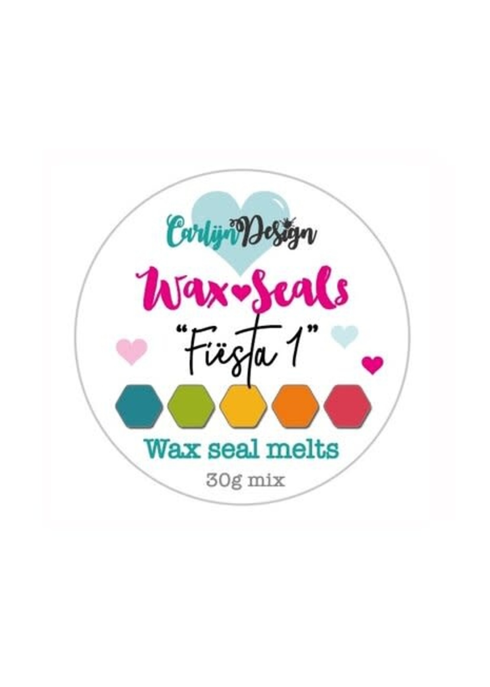 Carlijn Design Wax Seal Melts "Fiësta 1" 30g (CDWX-0011)