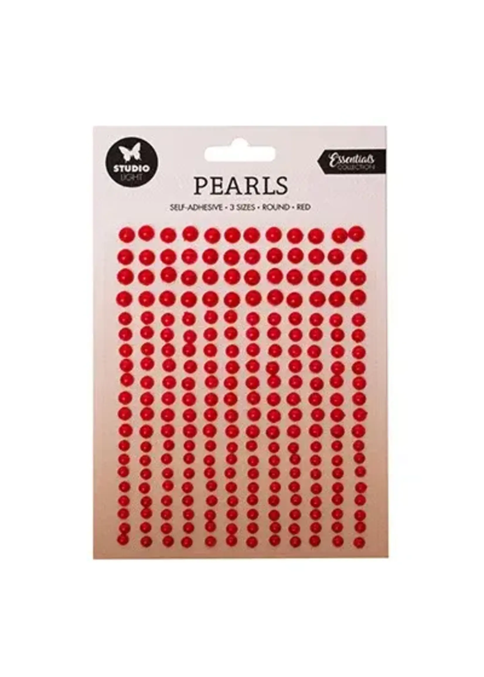 Studio Light SL-ES-PEARL17 - Dark red pearls Essentials nr.17