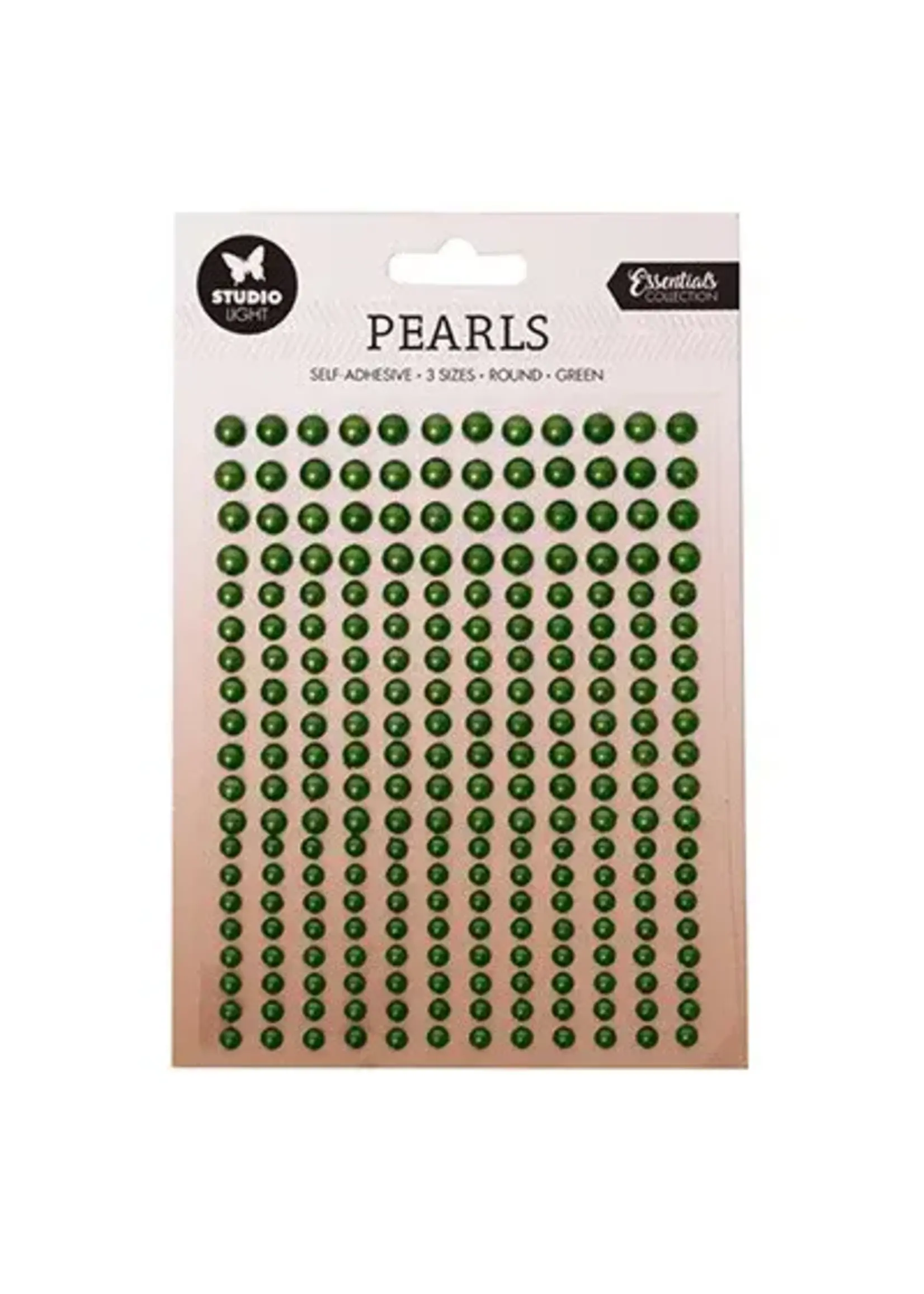 Studio Light SL-ES-PEARL18 - Dark green pearls Essentials nr.18