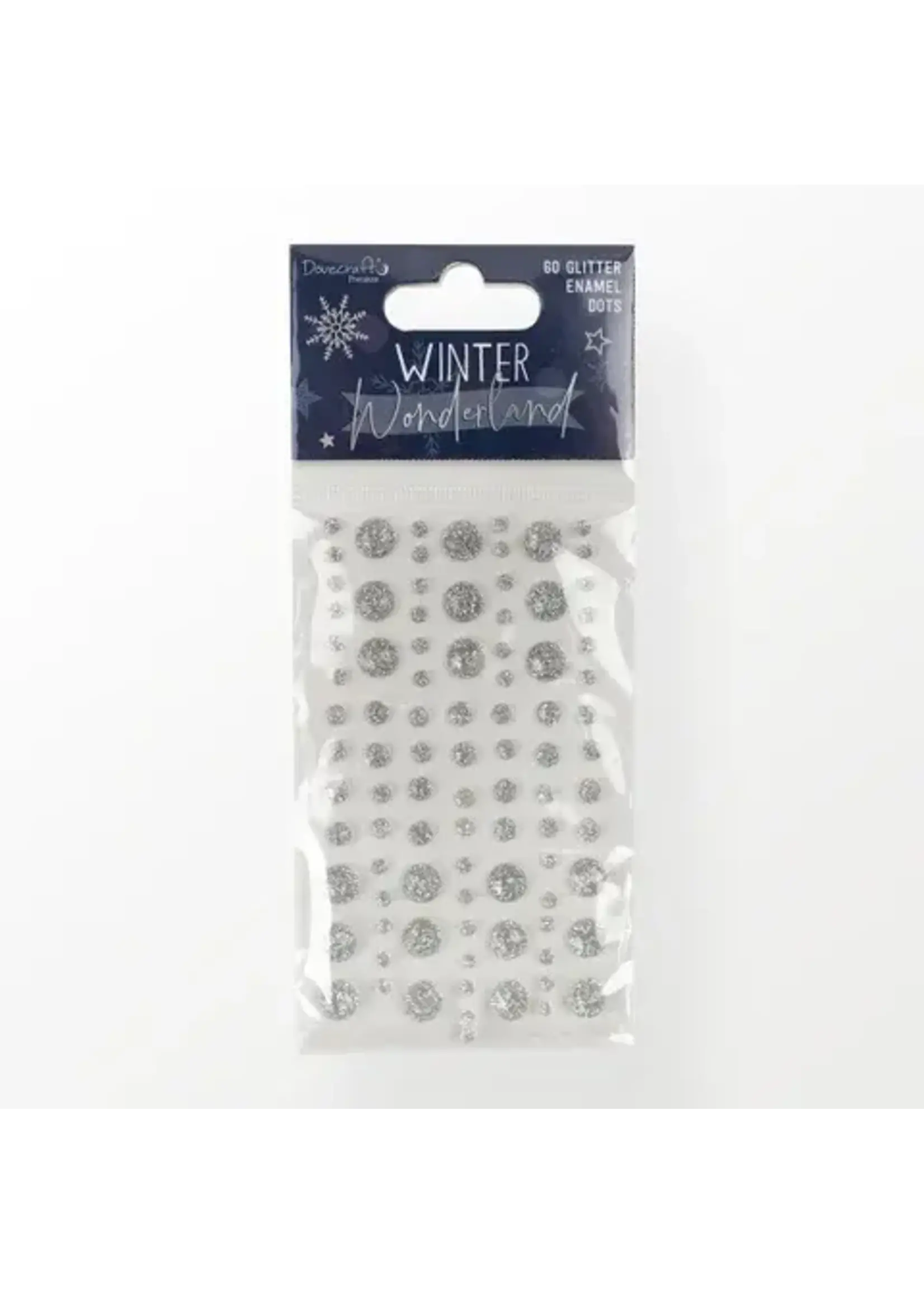 Dovecraft Winter Wonderland Glitter Enamel Dots (DCDOT060X21)
