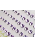 Memory Place Light Purple Sparkly Bubble Rhinestone