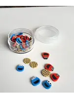 Schudmateriaal Sprinkles Elmo en Koekiemonster SAH002