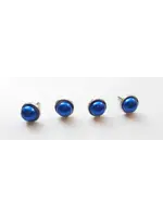 Splitpennen donker blauw 4 stuks 10 mm