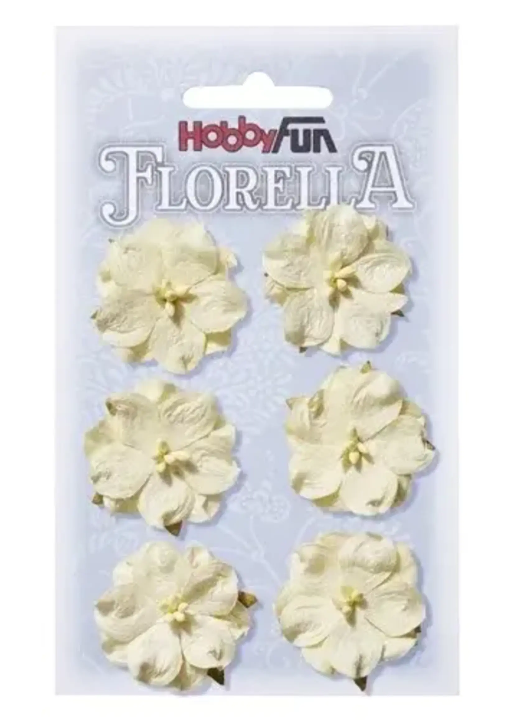 FLORELLA-Blüten creme, 3,5cm Omschrijving 3866022