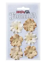 FLORELLA-Blüten beige, 3,5cm Omschrijving 3866028